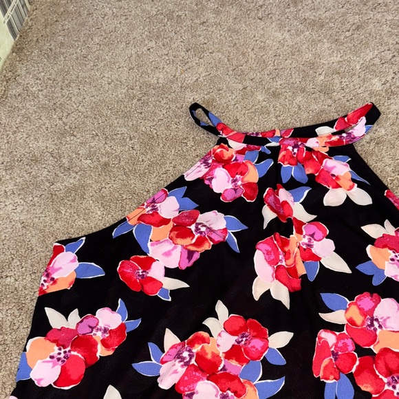 Maurices Blouse Floral Halter neck Top Size 2X Plus Size Shirt Women’s shirt - Picture 2 of 9